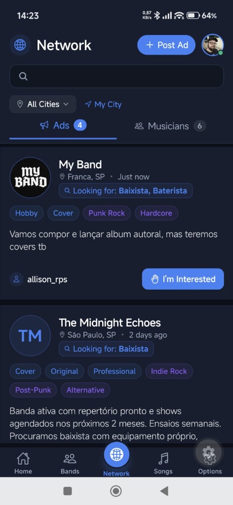 BandLink Rede Musical